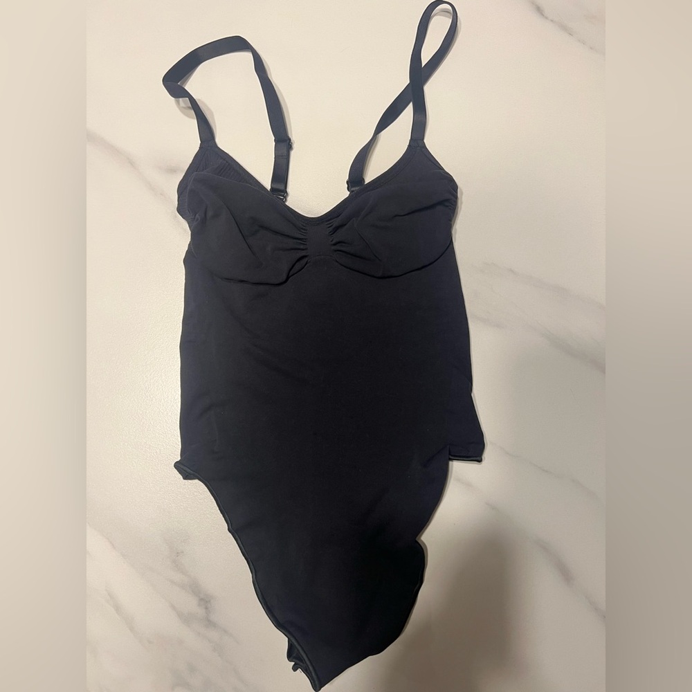 SKIMS Black Women's Shapewear Bodysuit